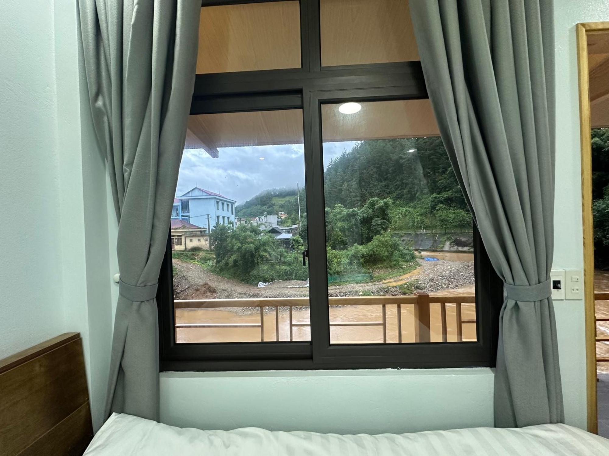 Bed and Breakfast Nha Nghi Kim Dong Mu Cang Chai Exterior foto