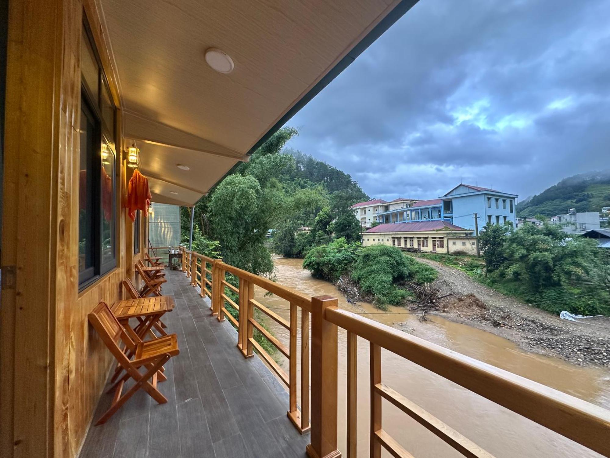Bed and Breakfast Nha Nghi Kim Dong Mu Cang Chai Exterior foto